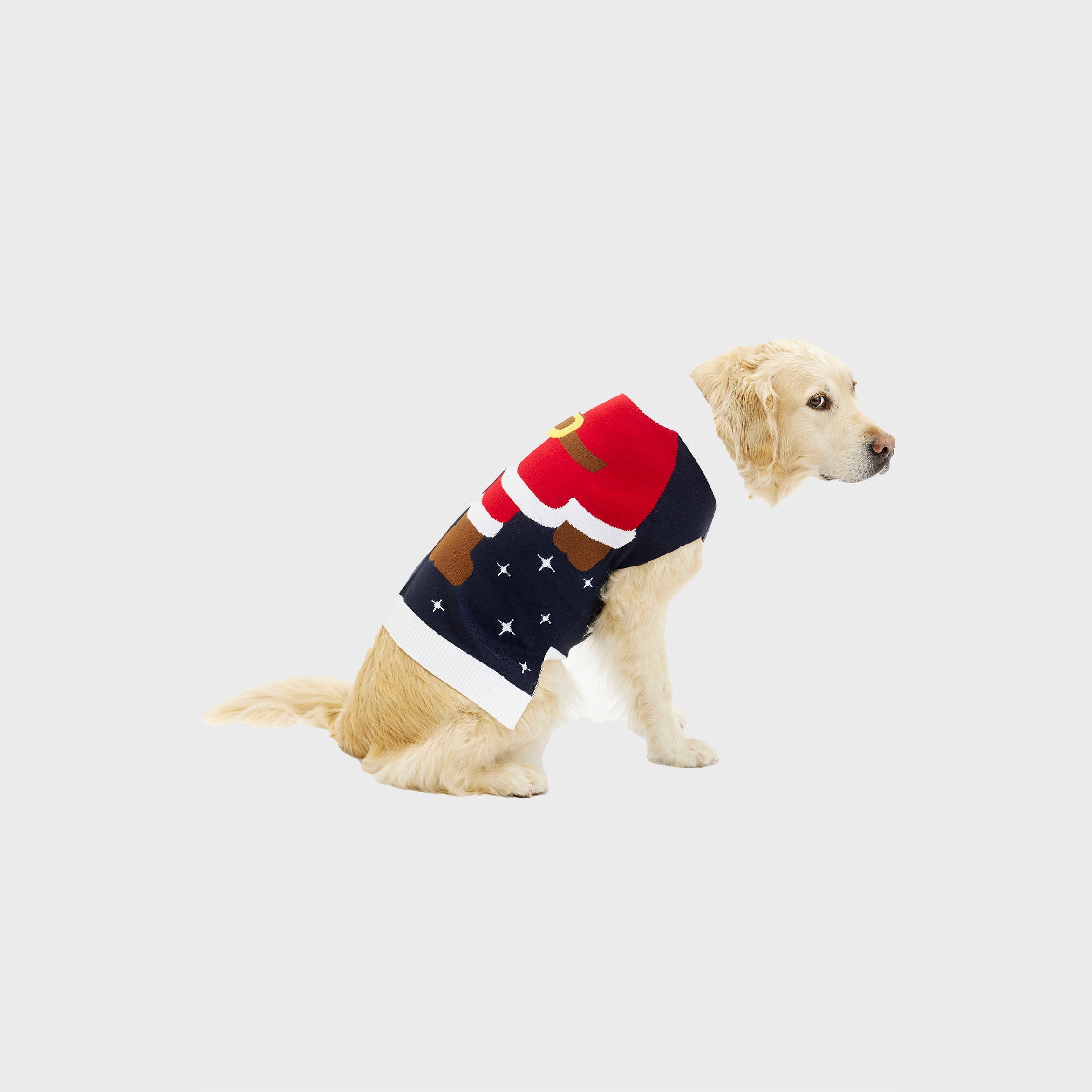Kersttrui van Santa's Little Helper Dog